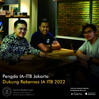 Dukungan Rakernas IA ITB 2022 Terus Mengalir, Kali Ini Dari Pengurus Daerah Ikatan Alumni ITB Jakarta